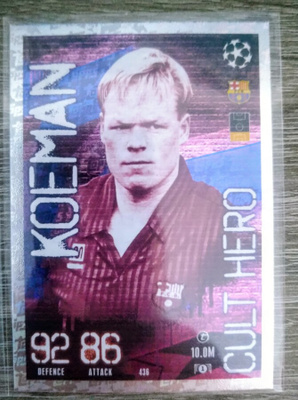 Cult hero Koeman