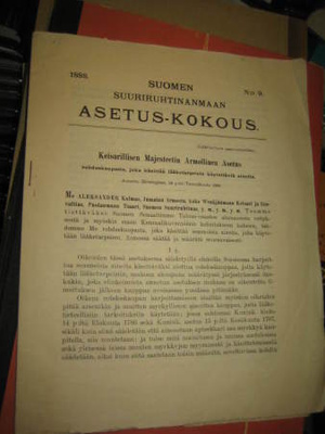 Suomen Suuriruhtinaanmaan Asetus-Kokous