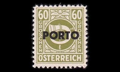 Itävalta P_200 ** Porto 60 g (1946)