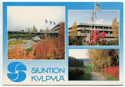 Siuntio Siuntion kylpylä, kulkenut 1990