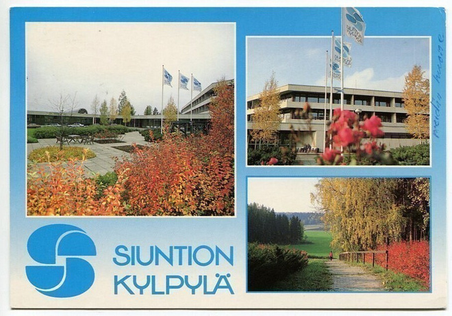 Siuntio Siuntion kylpylä, kulkenut 1990