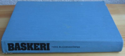 Hans Blickensdörfer: Baskeri, 317 s. Otava 1974. Sid.