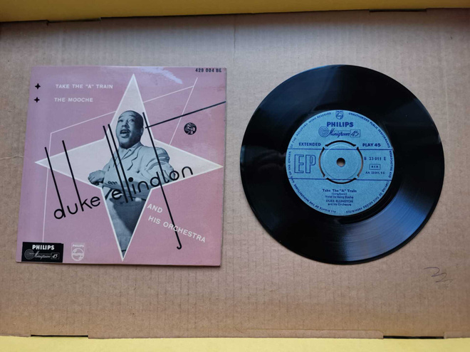 5 jazz-sinkkua/EP:tä 1950/60-luvuilta! Levyt virheettömiä