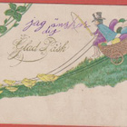 Tiput vetävät munakärryä - kulk v 1907 - pikkukuva 1