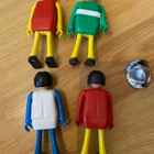 PlayBIG ukkoja ( West Germany ) ja 10 kpl playmobil ukkoja - pikkukuva 2