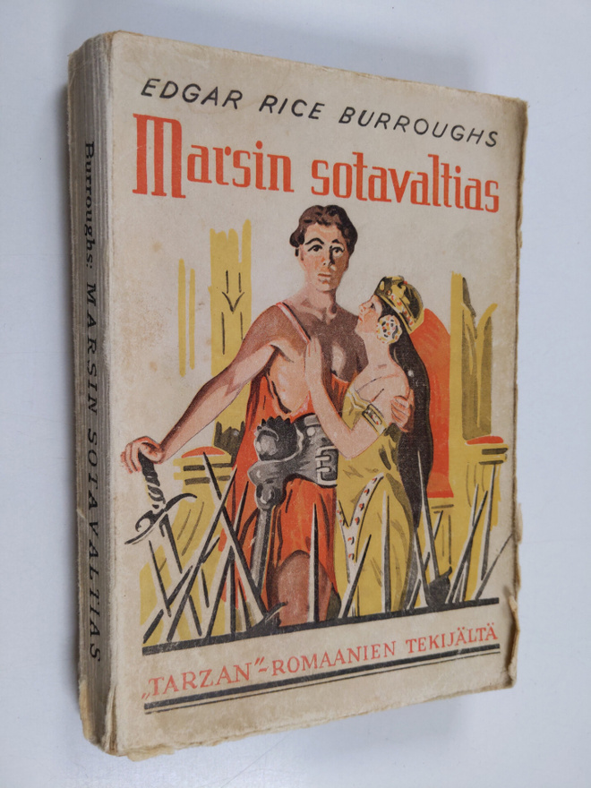 Edgar Rice Burroughs : Marsin sotavaltias : seikkailuromaani