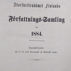 Storfurstendömet Finlands Författnings-Samling för 1884 - pikkukuva 3