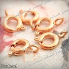 856 ..  New Brass Gold  6 mm .. Lukko - pikkukuva 4