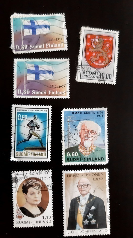 Suomalaiset postimerkit  kokoelma