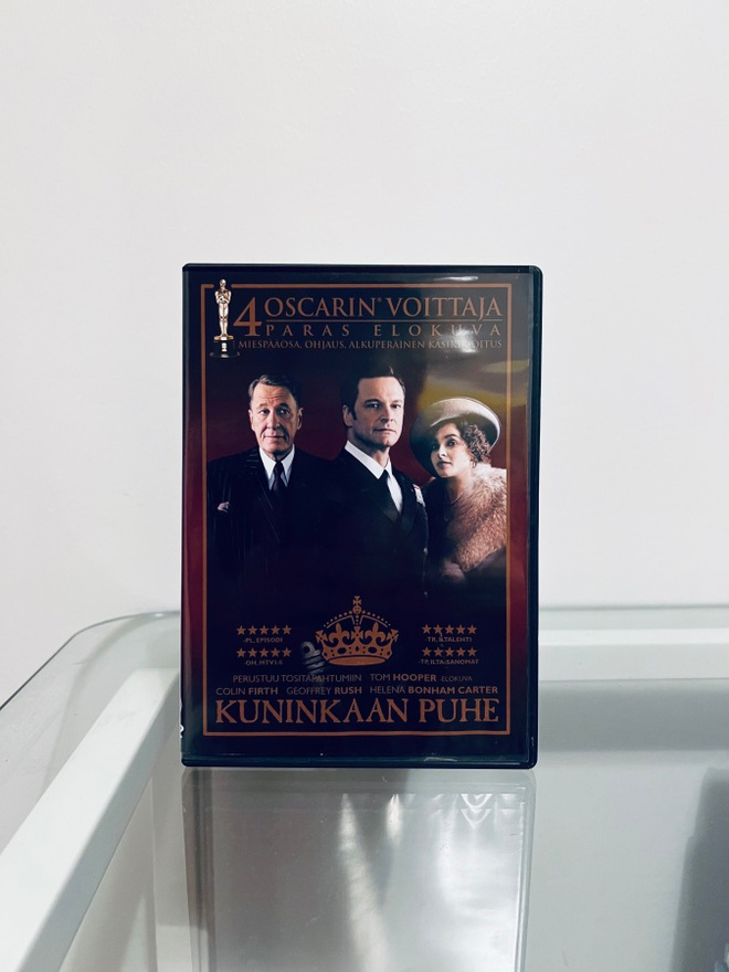 Kuninkaan puhe DVD
