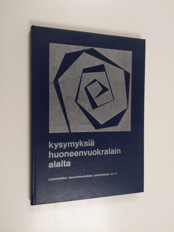 Kysymyksiä huoneenvuokralain alalta