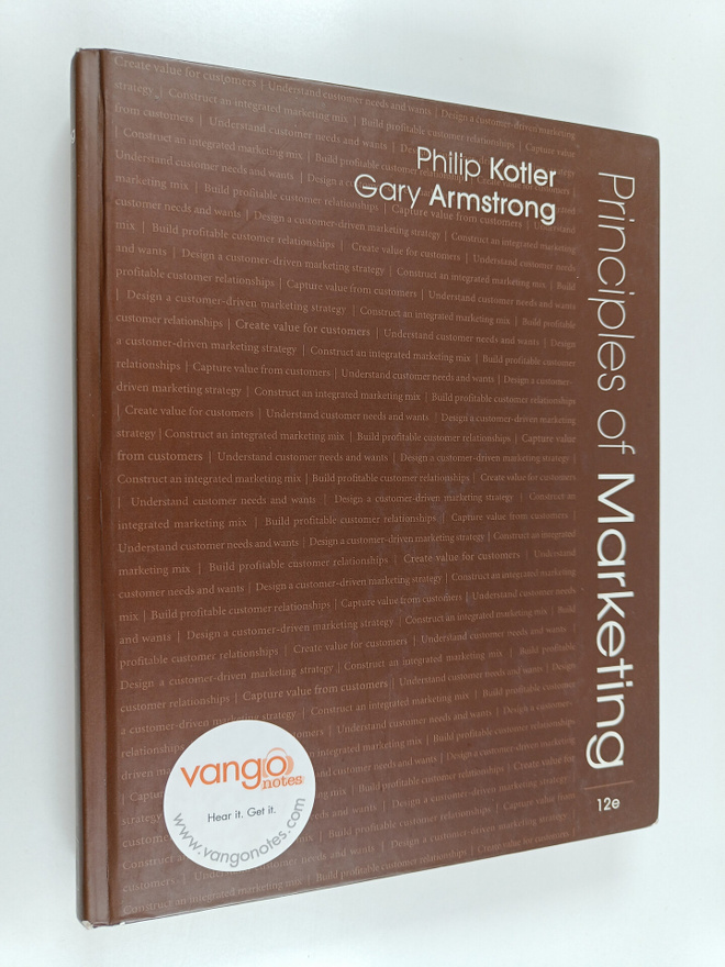Philip Kotler : Principles of marketing