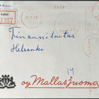 Kirjattu firmakirje kaksois-koneleimoin, Lahti 1969 - pikkukuva 1