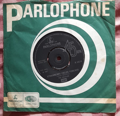 Beatles - Strawberry fields forever 7"