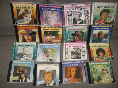 20 Suosikkia paketti (16 kpl.) CD.