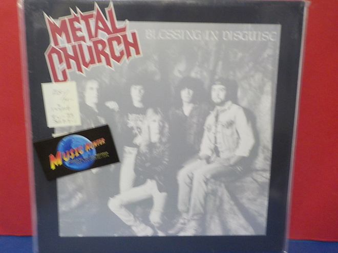 METAL CHURCH - BLESSING IN DISGUISE EU -89 EX-/M- LP