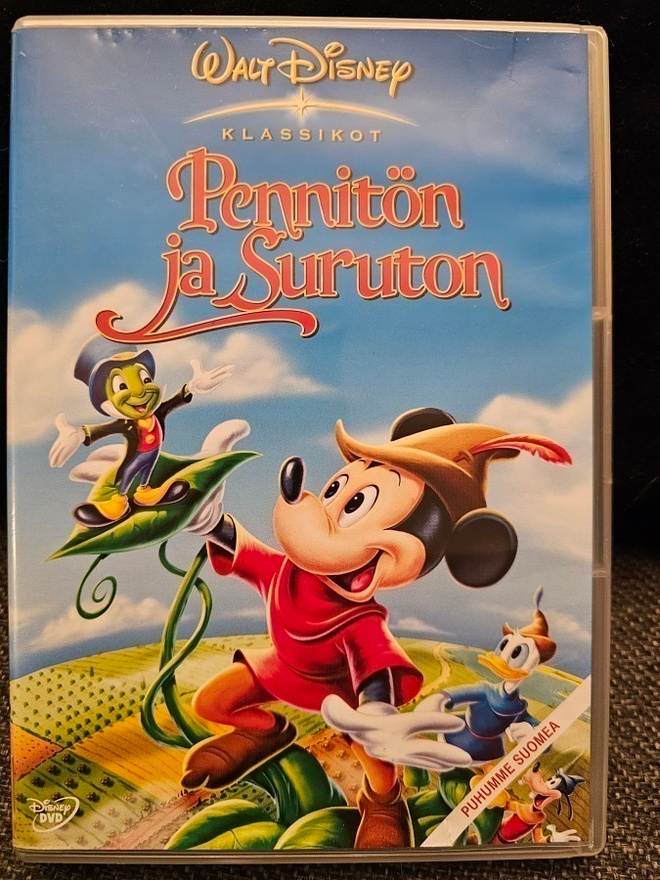Pennitön ja suruton (DVD) 9. Walt Disney-klassikko