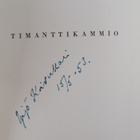 Yrjö Koivukari : Timanttikammio : runoja (signeerattu) - pikkukuva 2
