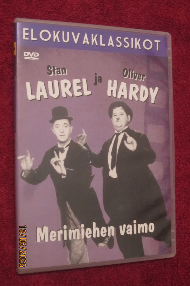 Stan Laurel ja Oliver Hardy / Merimiehen vaimo   (DVD)