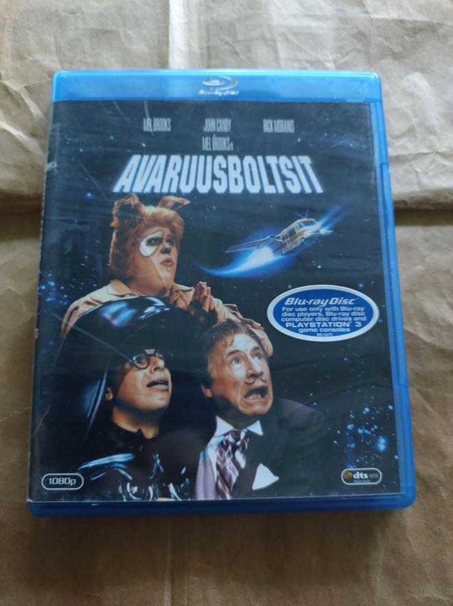 Avaruusboltsit (Bluray)