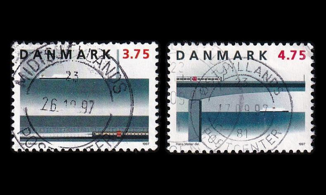 Tanska 1150-1 o Rautatieyhteyden avaus (1997)