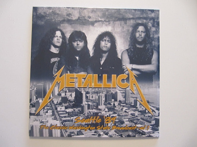 Metallica Seattle '89 The Classic Washington 2*LP Vol.1