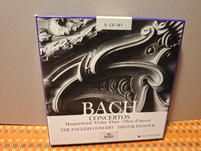 Bach:Concertos-The English Concert & Trevor Pinnock 5CD