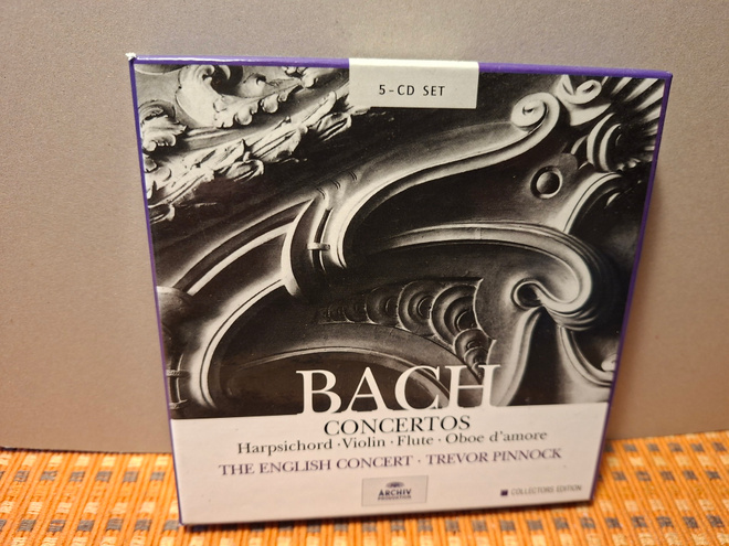 Bach:Concertos-The English Concert & Trevor Pinnock 5CD