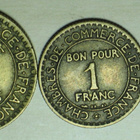 1922 Ranska 50c 1 Franc 2 Francs - pikkukuva 2