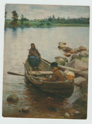 Eero Järnefelt : Savolaisvene  1888  (T)