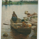 Eero Järnefelt : Savolaisvene 1888 (T) - pikkukuva 1