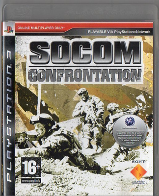 SOCOM CONFRONTATION (17 352) k PS3 online multiplayer on