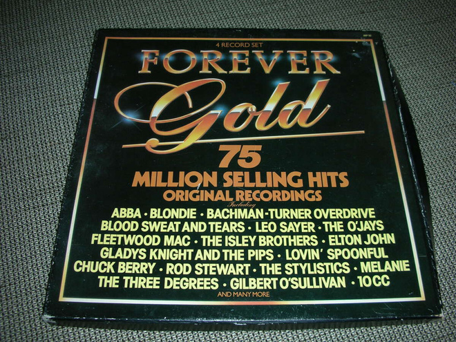 LP Forever gold levykansio
