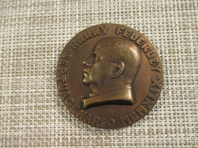 Harry Federley mitali 1949  /Gerda Qvist 1949