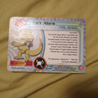 Abra #63 - Pokemon Topps TV Animation Edition Blue logo card - pikkukuva 2