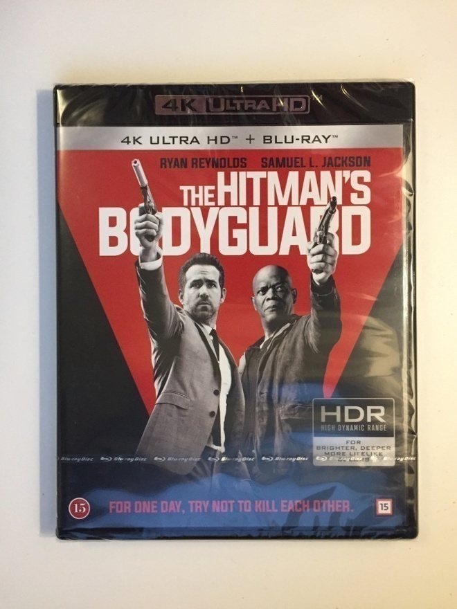 The Hitman's Bodyguard (4K Ultra HD + Blu-ray) 2017 UUSI