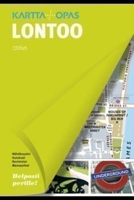 Lontoo Kartta+ Opas Kirja