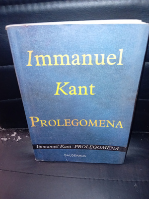 Immanuel Kant : Prolegomena ( SIS POSTIKULU  )