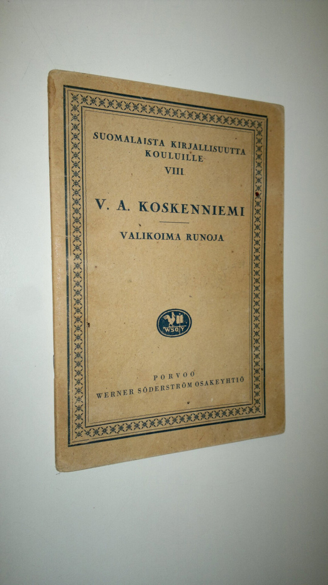 V. A. Koskenniemi : Valikoima runoja