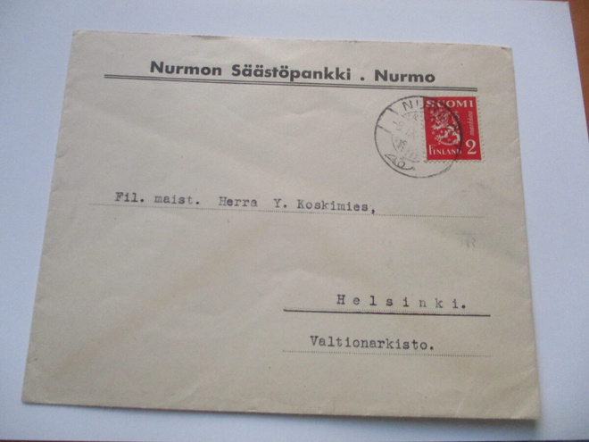 1938 Nurmo liikekuori