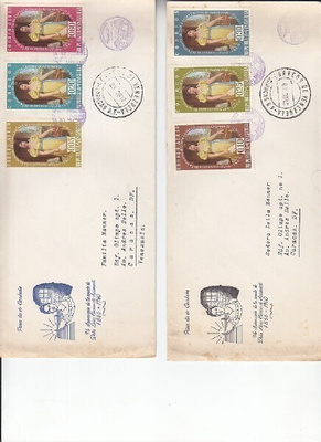 Venezuela 1960 FDC Luisa Cceres de Arismendi