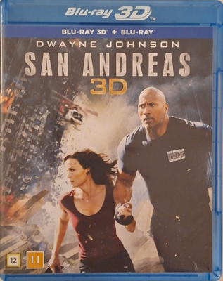 SAN ANDREAS 3D BLU-RAY + BLU-RAY (2 DISC)