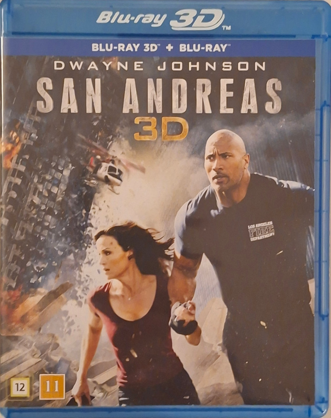 SAN ANDREAS 3D BLU-RAY + BLU-RAY (2 DISC)
