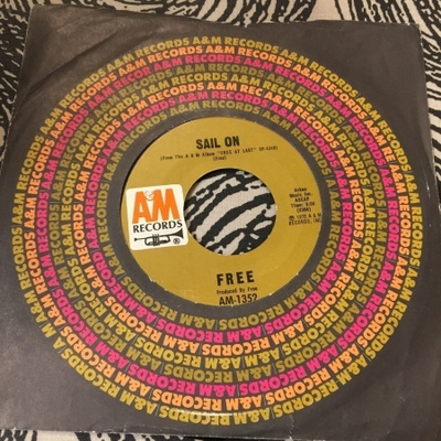 FREE: Sail On * Little Bit of Love * USA 1972
