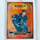 Matias Maccelli - 22-23 UD Stature Rookie Orange /45 - pikkukuva 1