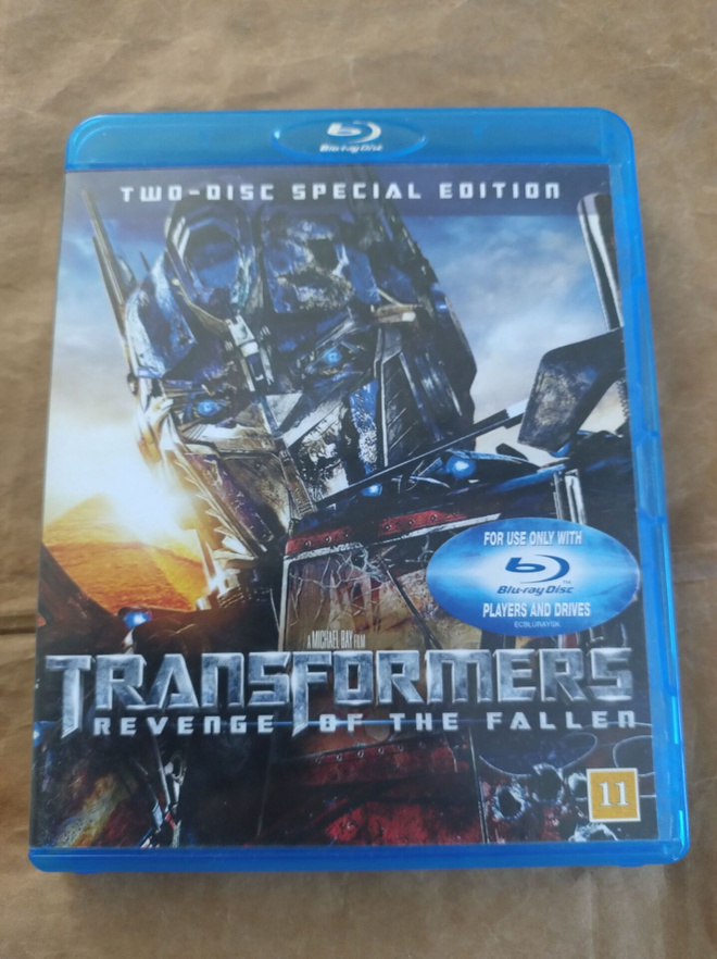 Transformers Revenge of The fallen (Bluray) (2 levyä)