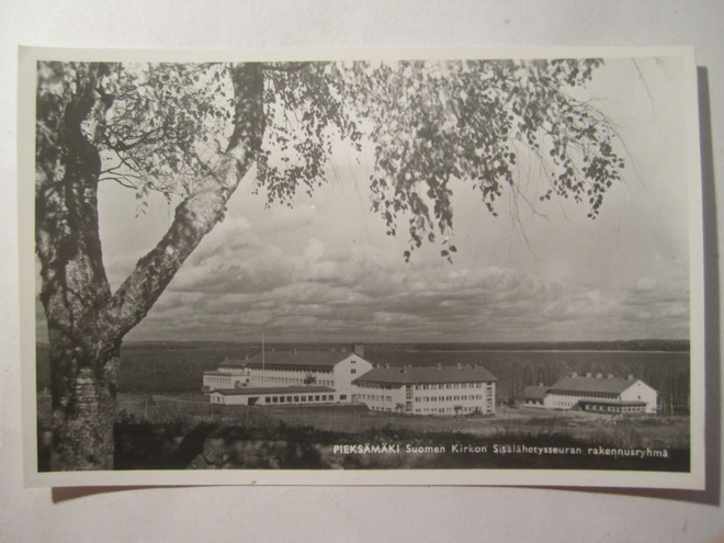 VANHA Postikortti Pieksämäki 1950-l Alkup.Mallikappale