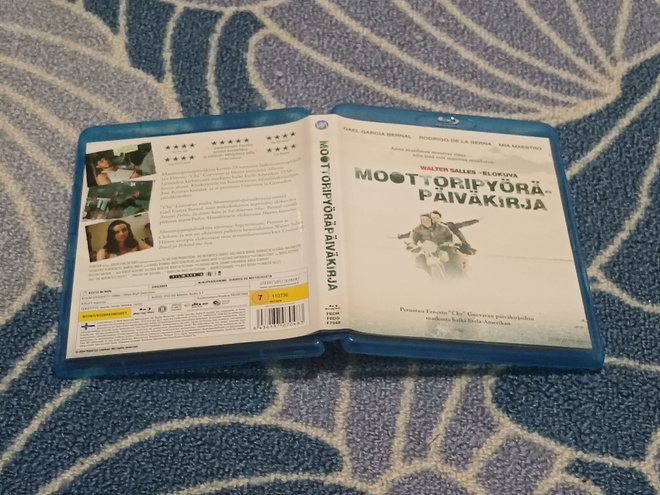 Moottoripyöräpäiväkirja Blu-Ray