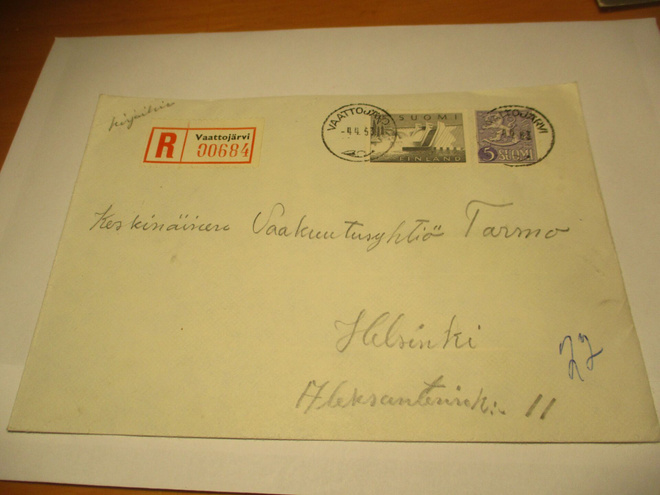 1962 Vaattojärvi (Kolari) R kuori