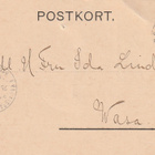 POSTIKORTTI LINDFORS KARAMELL JA MARMELADFABRIK 1912  (AB1) - pikkukuva 2